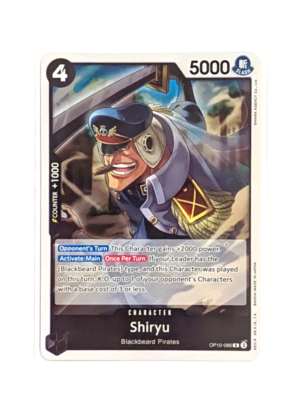 Shiryu OP10-086 Rare ONE PIECE TCG OP10 Royal Blood ENGLISH NM/M