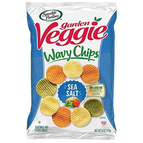 Sensible Portions Garden Veggie Chips Sea Salt 5 Oz Pack of 12