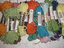 Needloft Plastic Canvas Yarn - 10 yards Various Colors NOS