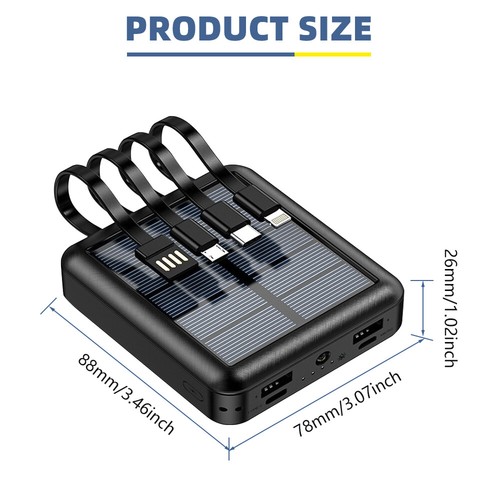 Portatil 50000mAh Cargador LED USB Universal Para Celulares Bateria De Celular - Picture 17 of 21