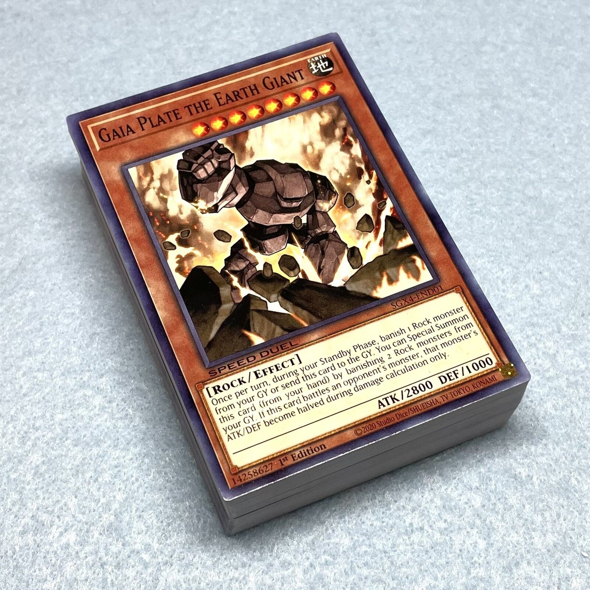 Yugioh GX Jim Crocodile 66 Card Deck Fossil Dyna Pachycephalo