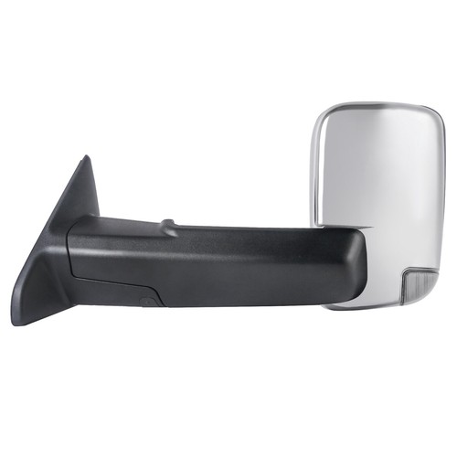 For 2009-2018 Ram 1500 2500 3500 Tow Mirrors w/ TEMP Sensor White Running Light - Picture 12 of 17