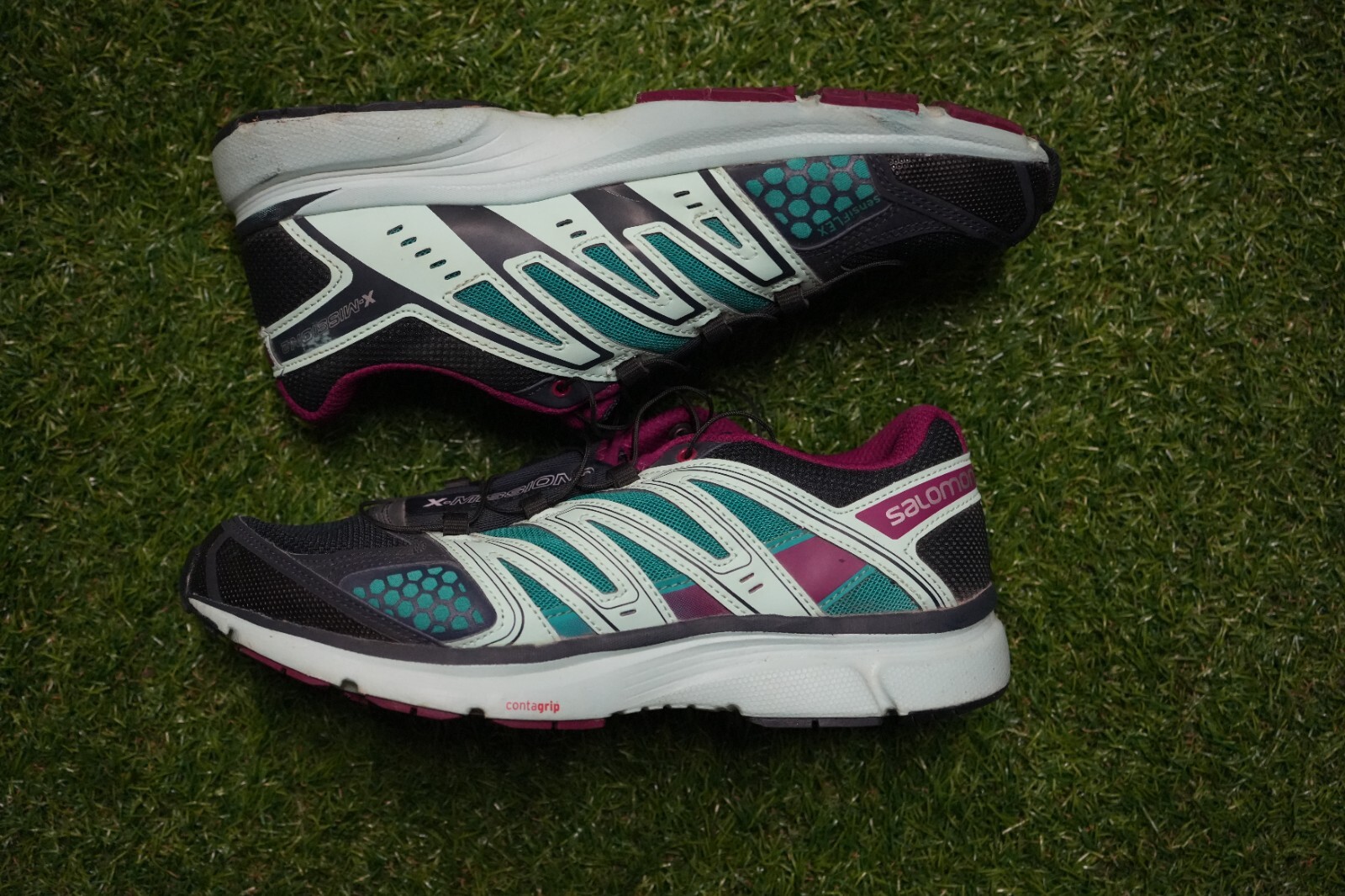 Salomon X Mission 2 373328 scarpe da ginnastica donna US 9 multicolore trail escursionismo