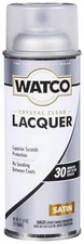 Watco Clear Satin Lacquer Wood Finish Spray 11.25 Oz Non Sanding Durable Finish