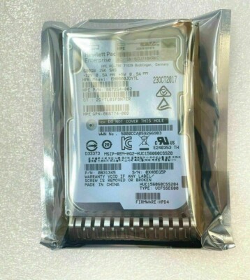 HP 870794-001 - HP 600GB SAS 12G 15K SFF HDD for G8-G10 Servers b