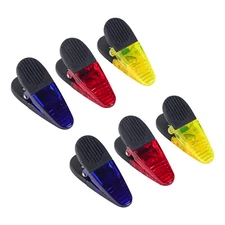 Plastic Refrigerator Magnet Clips Sets，Snacks Bag Clips，Multipurpose Clips