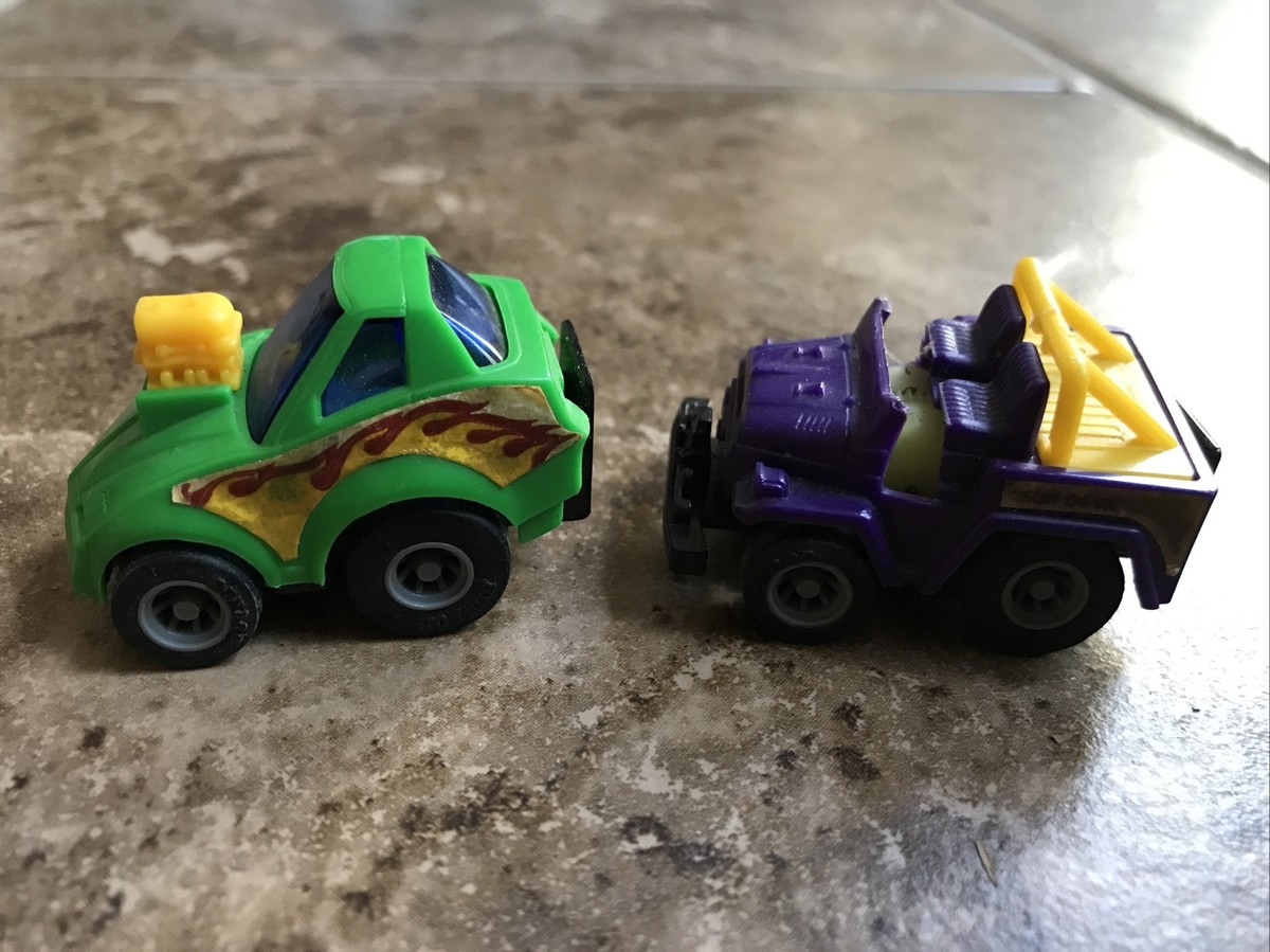 Vintage 1981 Takara Penny Racer Pull Back Action Jeep Sun Devil
