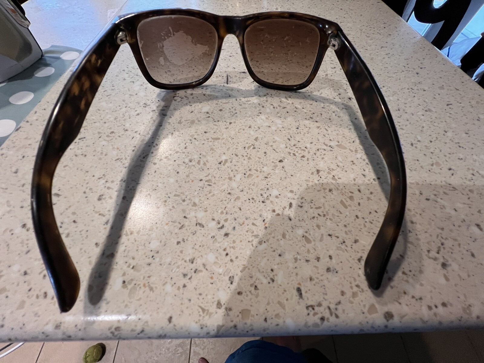 Ray-Ban Unisex Tortoise Rectangular Sunglasses Fr… - image 5