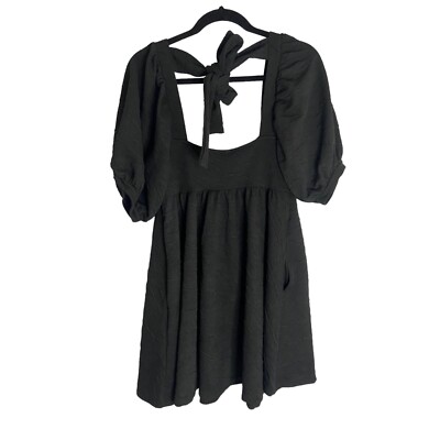NWT Free People Violet Mini Dress Black-sz Small | eBay