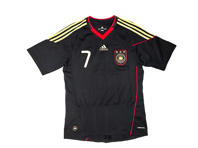 7 SCHWEINSTEIGER GERMANY 2010-11 AWAY SHIRT ADIDAS P41462 7 SCHWEINSTEIGER GERMANY 2010-11 AWAY SHIRT ADIDAS P41462