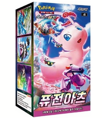 Pokemon Card Sword & Shield Fusion Arts Booster Box S8 30Pack