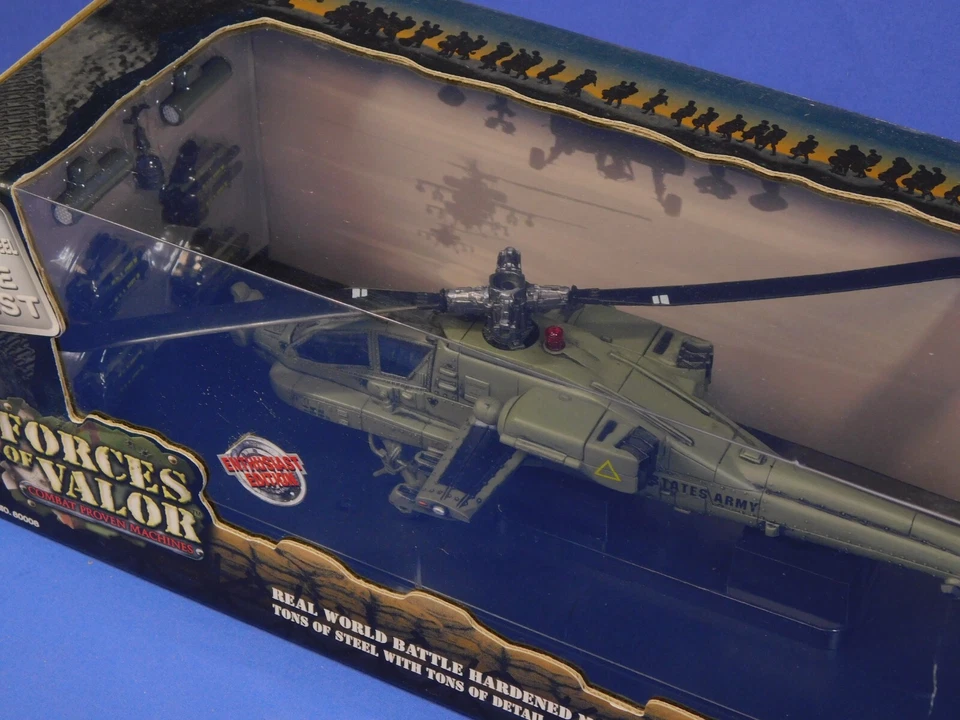 FORCES OF VALOR ENTHUSIASTS EDITION #80008 US AH-64A APACHE HELICOPTER 1:48 - Image 2 of 4