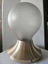 Lámpara de Suspensión Araña Cristal Murano Acero STILUX MILANO 1970 Era Espacial