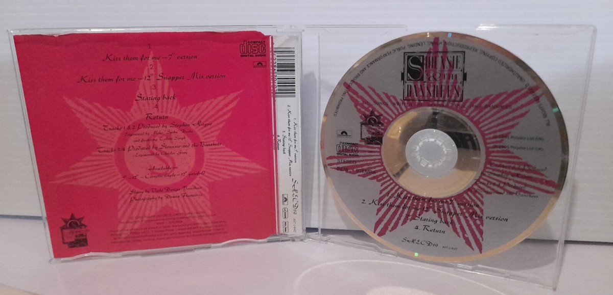 SIOUXSIE & THE BANSHEES - CD SINGLE - KISS THEM FOR ME - SIGNED | eBay