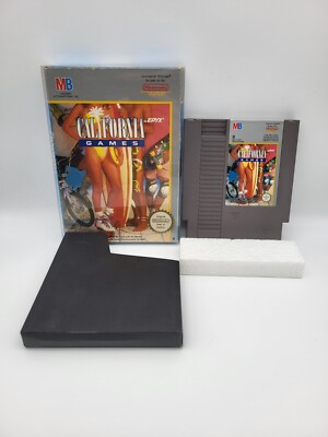 California Games NOE Nintendo Entertainment System NES OVP *Blitzversand* 