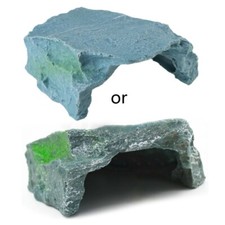 Aquariums Decorations Resin Stone Cave Fishtanks Cave Shelter Fish Hiding House