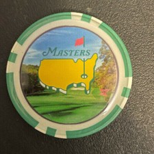 The Masters Tournament - Poker Chip Golf Ball Marker
