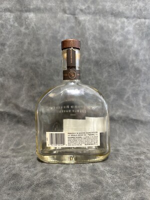 Woodford Reserve Double Oaked Kentucky Bourbon Liquor Empty Bottle