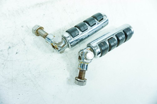 98 Harley Heritage Softail Classic FLSTC OEM Left Right Passenger Foot Pegs 1288 - Picture 18 of 19