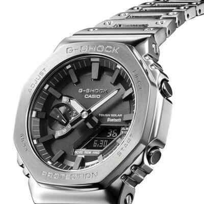 CASIO G-SHOCK GM-B2100D-1AJF Silver Full Metal Analog Digital Men