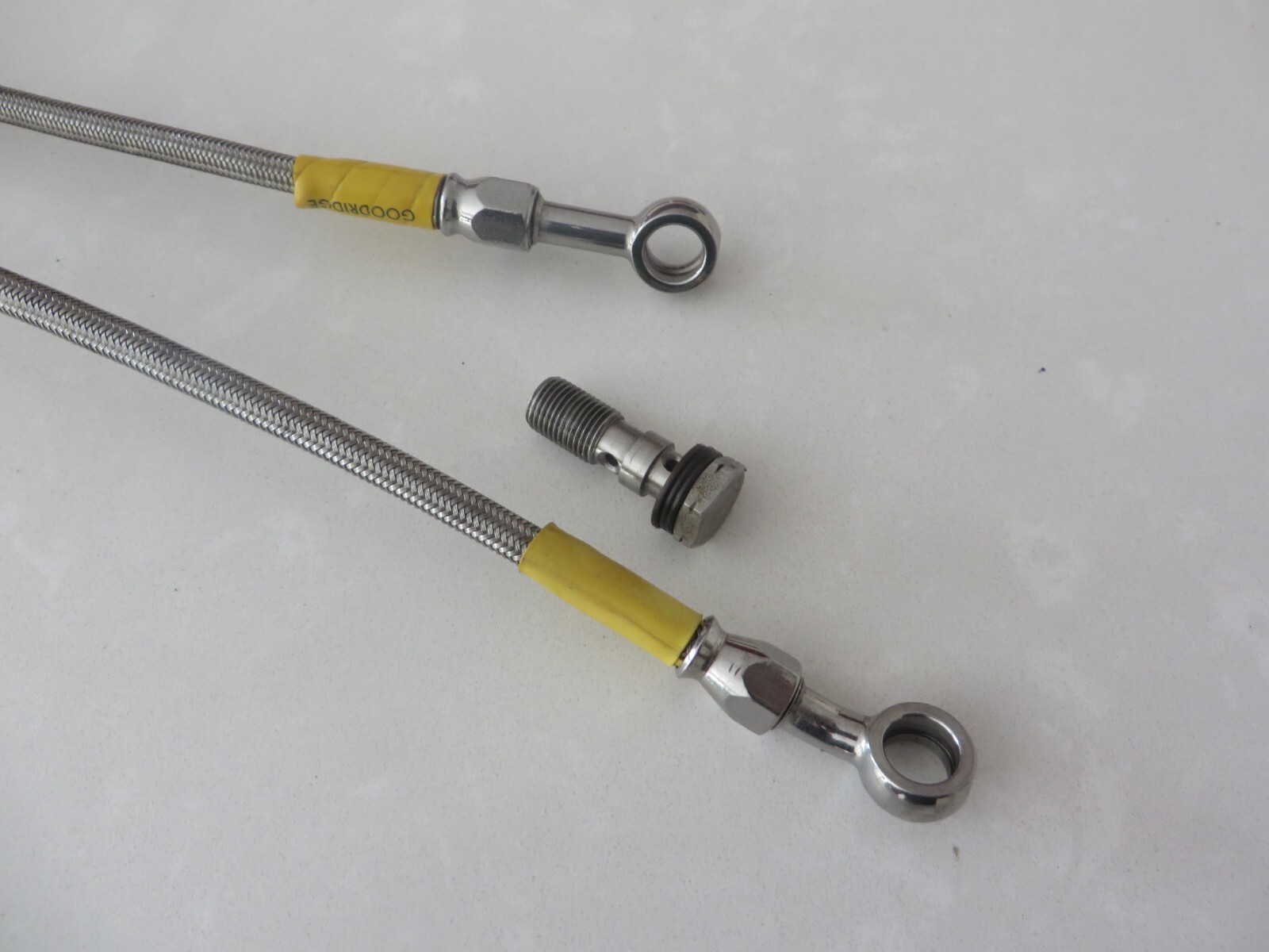 SUZUKI BANDIT GSF1200 GOODRIDGE BRAKE HOSES X2 eBay