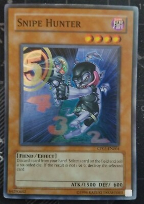 Snipe Hunter CP03-EN004 Super Rare Yugioh NM