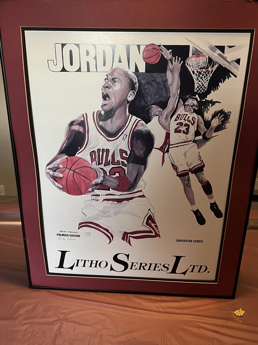 Adam Lister Michael Jordan ジークレープリント Adam Lister Pays Further Homage To Michael Jordan with Three