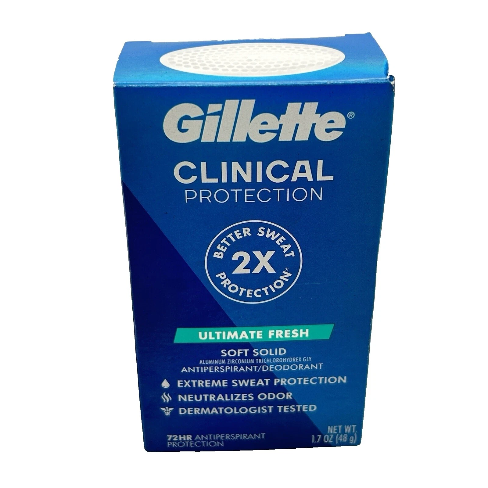 Gillette Solid Formulation Antiperspirants