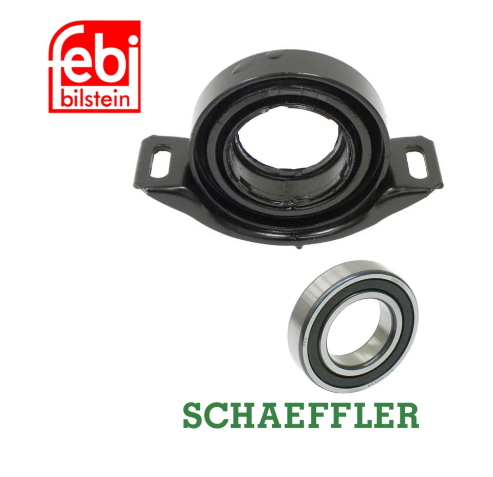 Driveshaft Center Support + Bearing OE Febi Schaeffler for Mercedes C CLK SLK - Image 2 of 2