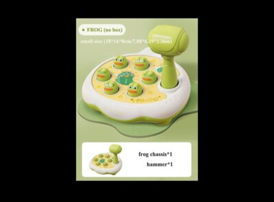 Kinder Spielzeug Hammer Frosch Spiel Brandneu