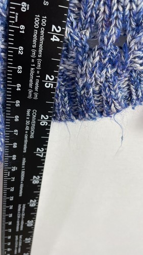 Suéter de mujer American Eagle Outfitters cuello redondo manga larga tejido con cable talla S. - Imagen 2 de 8