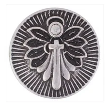 Snap Jewelry Rhinestone Christmas Angel 18-20mm Fits Ginger Charms Accessories 