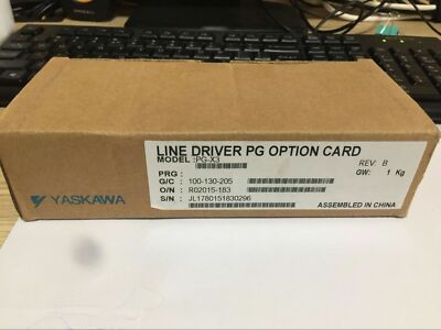 1PC Yaskawa PG-X3 PGX3 Line Driver PG Option Card New In Box Expedited Shipping
