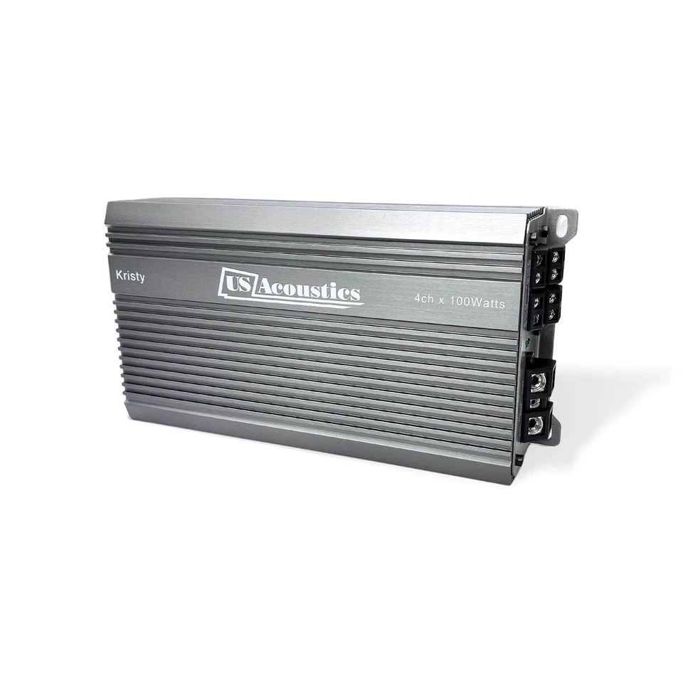 U.S. Acoustics Kristy 4 x 100 Watt 4 Channel Amplifier - Image 4 of 4