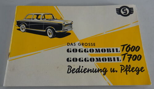 Mode D 'em Ploi / Manuel Glas Goggomobil T600 / Isar T700 Support 08/1958 - Bild 1 von 5