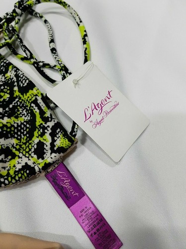 L'Agent by Agent Provocateur Mercades Swimsuit Snake Print - Picture 3 of 5