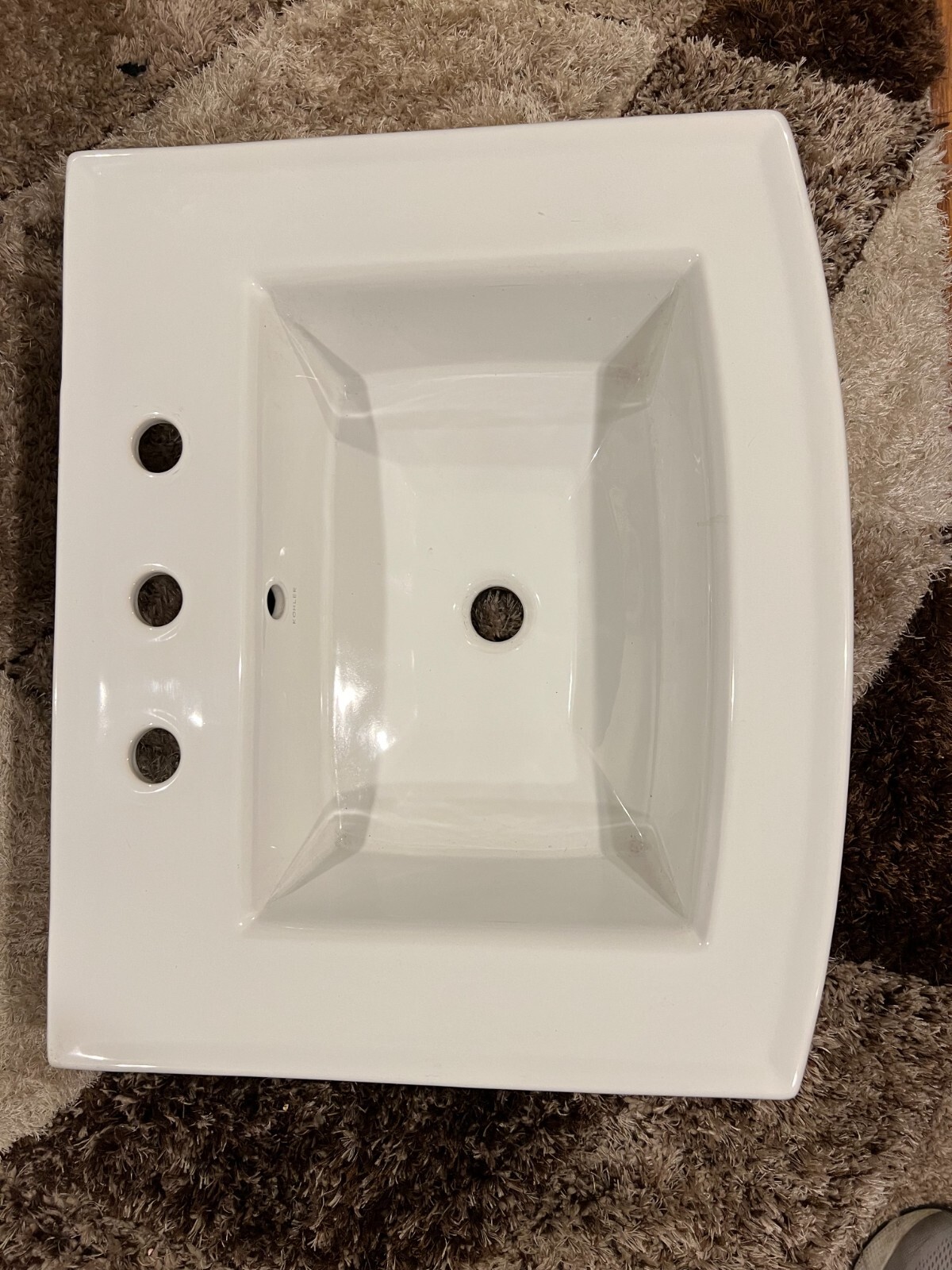 Kohler pedestal sink Archer style eBay