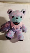 Vintage CHERISE Grateful Dead 7" Bean Bear Plush Liquid Blue