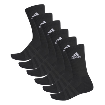 adidas Cushioned Crew Socken Sportsocken 6er Pack 6 Paare schwarz/weiß [GZ9354]