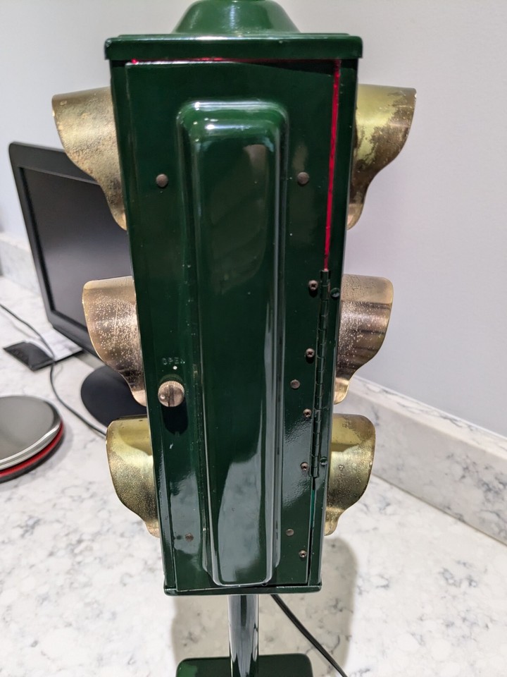 Vintage 1960s Traffic Signal Bar Lamp Stop Light All lights work eBay