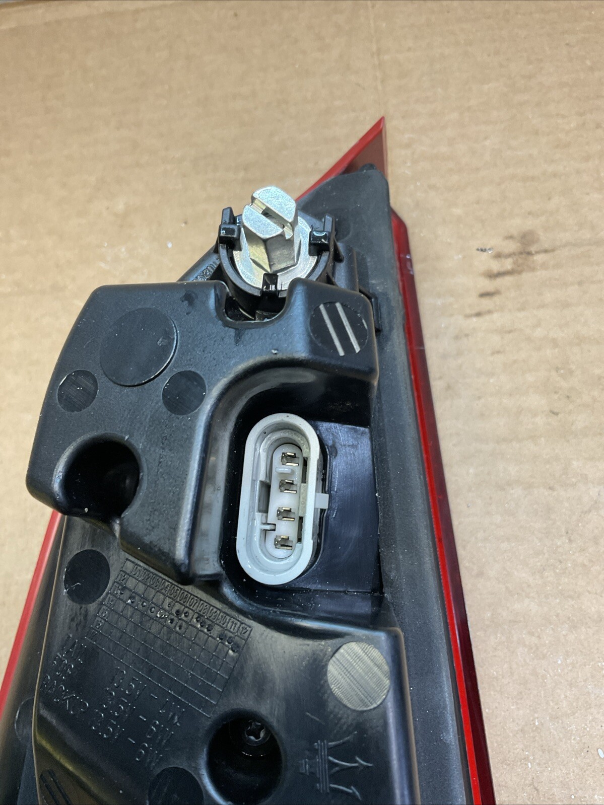MASERATI QUATTROPORTE REAR LEFT SIDE INNER TAILLIGHT LIGHT LAMP OEM 2014-2020