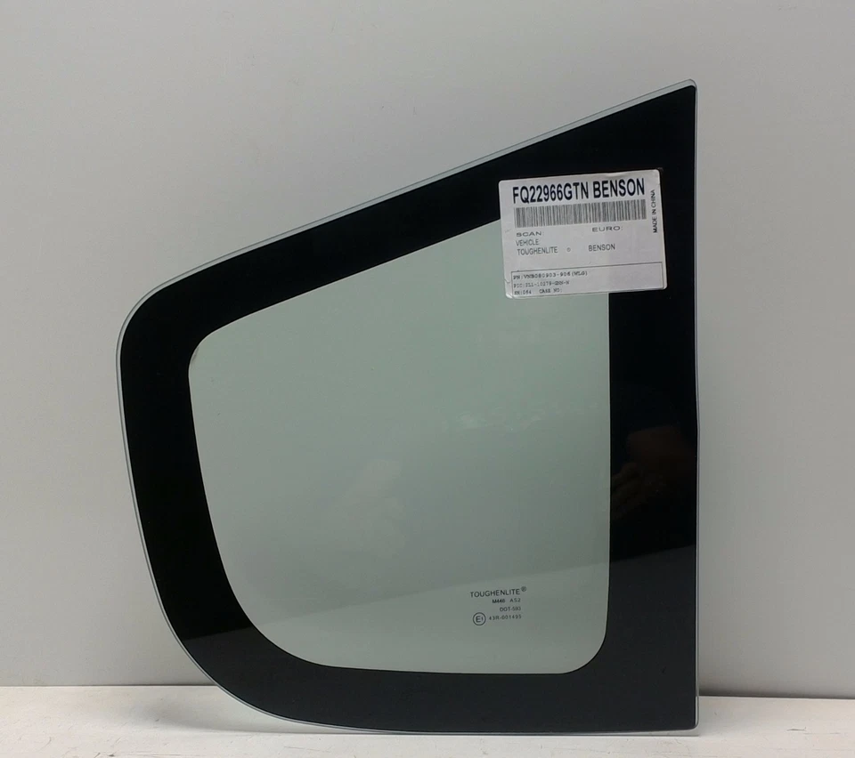 Fits 2006-2008 Honda Fit Passenger Side Right Rear Quarter Window Glass - Image 2 of 4