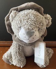 NWT Carters Brown Gray Lion Plush Sitting Stuffed Baby Safari Lovey Toy 67593