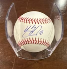 YASMANI GRANDAL AUTOGRAPHED SIGNED Official Major League BASEBALL BREWERS