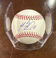 YASMANI GRANDAL AUTOGRAPHED SIGNED Official Major League BASEBALL BREWERS