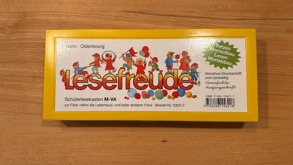 Lesefreude Schülerlesekasten M-VA Lesekasten Hahn Oldenburg gelb