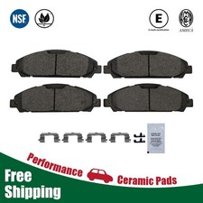 Front Performance Ceramic Brake Pads for Ford Mustang Except Performance Package