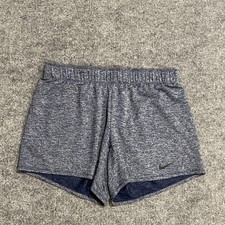 Nike Attack Training Shorts Womens M 5" Blue Heather Running Training 890470-492