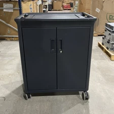 (Lot of 2) Hp | Ergotron | 20 Notebook Charging Cart (TPA-E504)