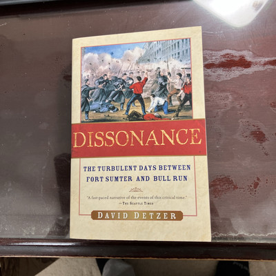 Dissonance by David Detzer, NEW 1st/1st Trade Paperback, FREE SHIP